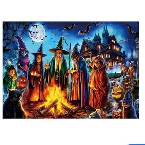 HALLOWEEN WITCHES Jigsaw Puzzle 100pc